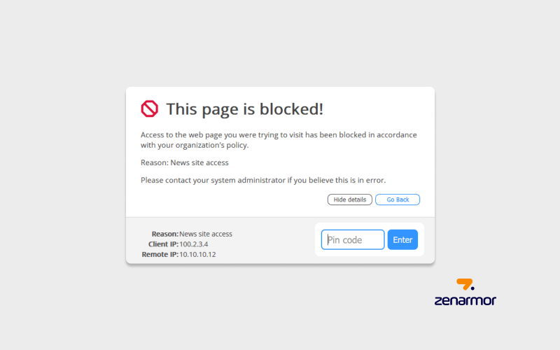 Transparent Security: How Web Blocking Explanations Enhance Online Safety